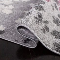 Adirondack Light Grey/Purple 8 ft. x 10 ft. Floral Area Rug by SAFAVIEH -SAFAVIEH Shop light gray purple safavieh area rugs adr115m 8 4f 1000