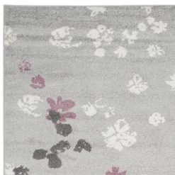 Adirondack Light Grey/Purple 8 ft. x 10 ft. Floral Area Rug by SAFAVIEH -SAFAVIEH Shop light gray purple safavieh area rugs adr115m 8 77 1000