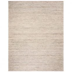 Marbella Light Gray 9 ft. x 12 ft. Solid Area Rug by SAFAVIEH