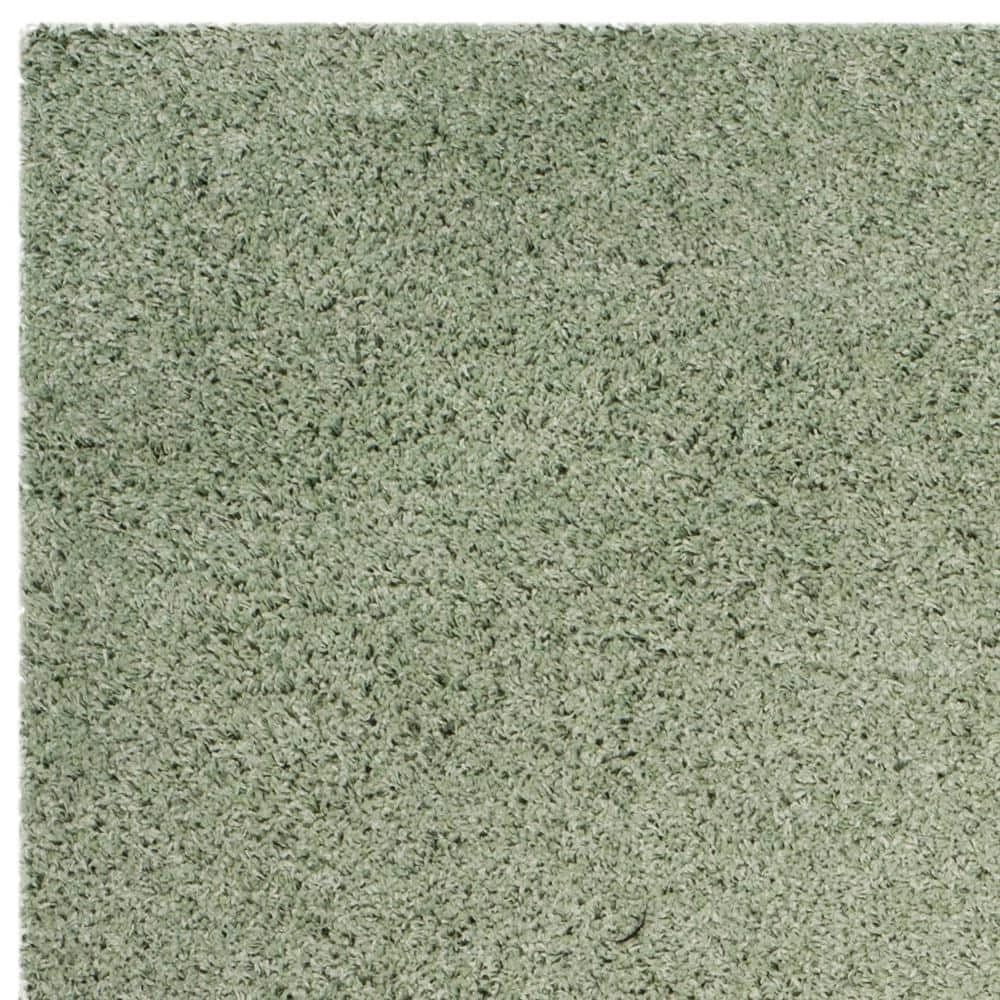 Laguna Shag Light Sage 8 ft. x 10 ft. Solid Area Rug by SAFAVIEH 7 Laguna Shag Light Sage 8 ft. x 10 ft. Solid Area Rug by SAFAVIEH - Image 7