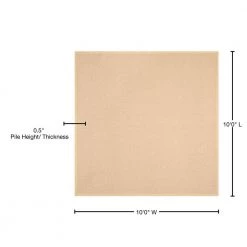 Natural Fiber Maize/Wheat 10 ft. x 10 ft. Square Border Area Rug by SAFAVIEH -SAFAVIEH Shop maize wheat safavieh area rugs nf443a 10sq 76 1000