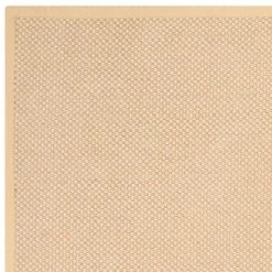 Natural Fiber Maize/Wheat 10 ft. x 10 ft. Square Border Area Rug by SAFAVIEH -SAFAVIEH Shop maize wheat safavieh area rugs nf443a 10sq c3 1000