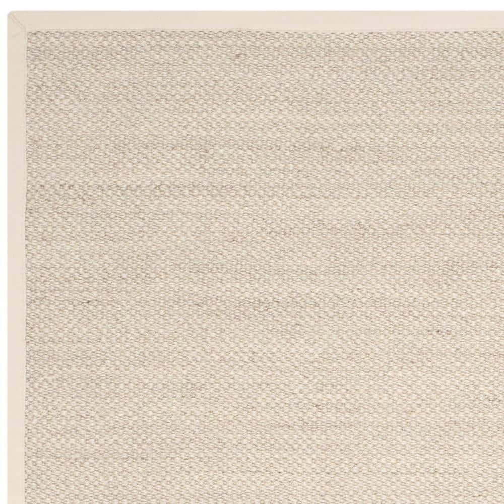 Natural Fiber Marble/Beige 8 ft. x 10 ft. Border Area Rug by SAFAVIEH 7 Natural Fiber Marble/Beige 8 ft. x 10 ft. Border Area Rug by SAFAVIEH - Image 7