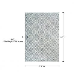 Lotus Multi 5 ft. 3 in. x 7 ft. 7 in. Indoor Area Rug by Dynamic Rugs -SAFAVIEH Shop multi dynamic rugs area rugs lt698141999 76 1000