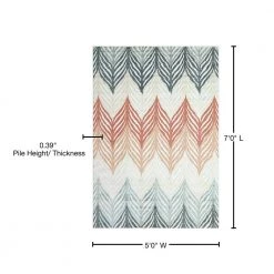 Venus Multi 5 ft. x 7 ft. Modern and Contemporary Area Rug by Dynamic Rugs 9 Venus Multi 5 ft. x 7 ft. Modern and Contemporary Area Rug by Dynamic Rugs -SAFAVIEH Shop multi dynamic rugs area rugs vu691525999 76 1000