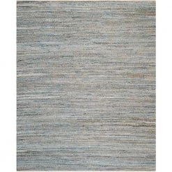 Cape Cod Natural/Blue 9 ft. x 12 ft. Gradient Striped Area Rug by SAFAVIEH