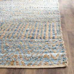 Cape Cod Natural/Blue 8 ft. x 10 ft. Distressed Striped Area Rug by SAFAVIEH -SAFAVIEH Shop natural blue safavieh area rugs cap353a 8 40 1000