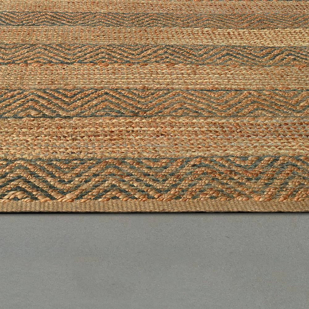 Shay Natural/Charcoal 8 ft. x 10 ft. Striped Area Rug by Dynamic Rugs 3 Shay Natural/Charcoal 8 ft. x 10 ft. Striped Area Rug by Dynamic Rugs - Image 3