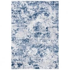 Amelia Navy/Gray 9 ft. x 12 ft. Abstract Area Rug by SAFAVIEH