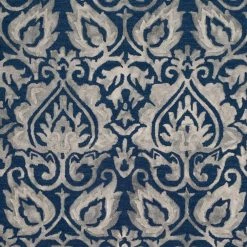 Dip Dye Navy/Gray 8 ft. x 10 ft. Medallion Area Rug by SAFAVIEH -SAFAVIEH Shop navy gray safavieh area rugs ddy511n 8 77 1000