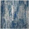 Evoke Navy/Ivory 10 ft. x 10 ft. Solid Square Area Rug by SAFAVIEH