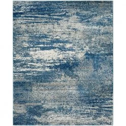 Evoke Navy/Ivory 8 ft. x 10 ft. Solid Area Rug by SAFAVIEH