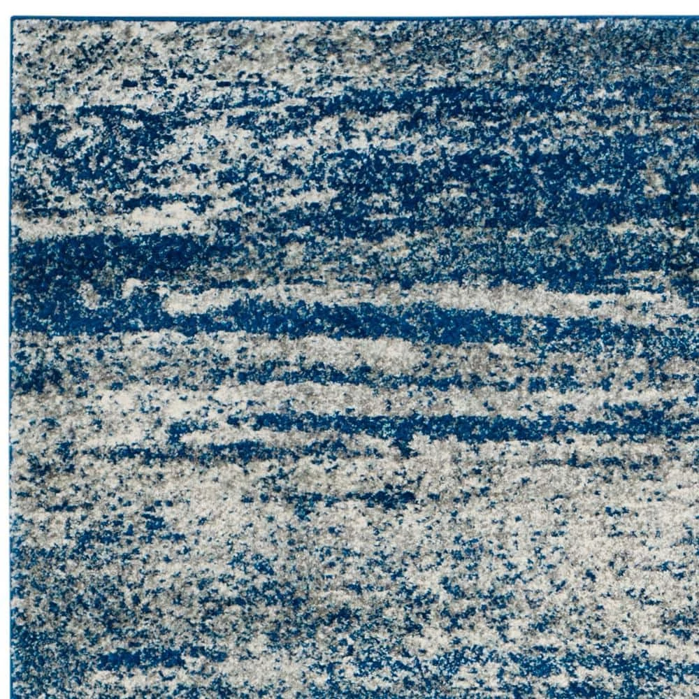 Evoke Navy/Ivory 8 ft. x 10 ft. Solid Area Rug by SAFAVIEH 7 Evoke Navy/Ivory 8 ft. x 10 ft. Solid Area Rug by SAFAVIEH - Image 7