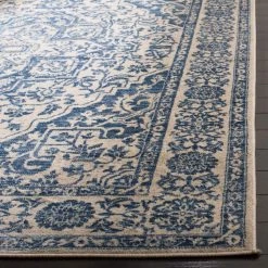 Brentwood Navy/Light Gray 9 ft. x 12 ft. Distressed Border Medallion Area Rug by SAFAVIEH 11 Brentwood Navy/Light Gray 9 ft. x 12 ft. Distressed Border Medallion Area Rug by SAFAVIEH -SAFAVIEH Shop navy light gray safavieh area rugs bnt832m 9 40 1000