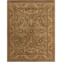 Antiquity Olive/Gold 12 ft. x 15 ft. Border Area Rug by SAFAVIEH