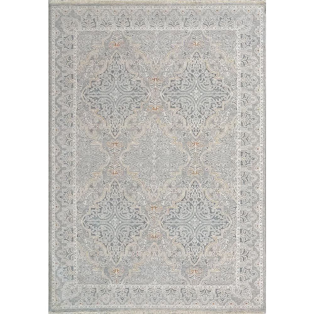 Sidra Pewter/Multi 5 ft. 3 in. x 7 ft. 7 in. Persian Area Rug by Dynamic Rugs 1 Sidra Pewter/Multi 5 ft. 3 in. x 7 ft. 7 in. Persian Area Rug by Dynamic Rugs