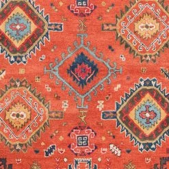 Heritage Rust/Navy 8 ft. x 10 ft. Border Area Rug by SAFAVIEH -SAFAVIEH Shop rust navy safavieh area rugs hg427p 8 77 1000