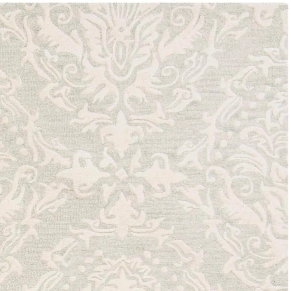 Blossom Sage/Ivory 8 ft. x 10 ft. Floral Area Rug by SAFAVIEH 6 Blossom Sage/Ivory 8 ft. x 10 ft. Floral Area Rug by SAFAVIEH - Image 6
