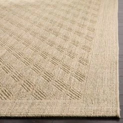 Palm Beach Sand 8 ft. x 10 ft. Border Area Rug by SAFAVIEH 12 Palm Beach Sand 8 ft. x 10 ft. Border Area Rug by SAFAVIEH -SAFAVIEH Shop sand safavieh area rugs pab351a 810 1d 1000