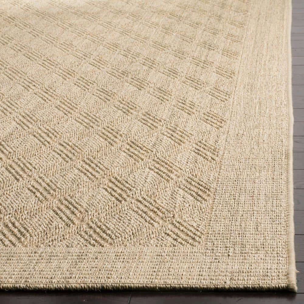 Palm Beach Sand 8 ft. x 10 ft. Border Area Rug by SAFAVIEH 4 Palm Beach Sand 8 ft. x 10 ft. Border Area Rug by SAFAVIEH - Image 4