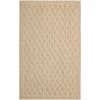 Palm Beach Sand 8 ft. x 10 ft. Border Area Rug by SAFAVIEH