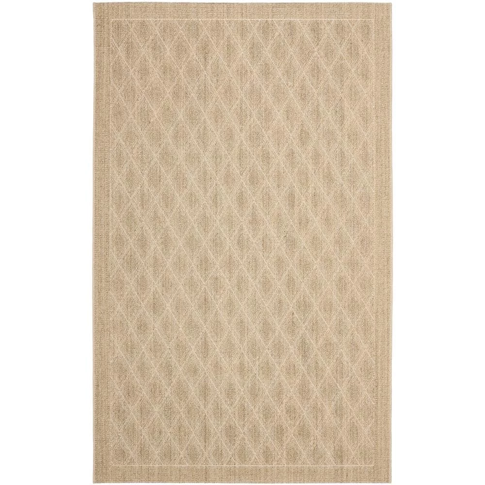 Palm Beach Sand 8 ft. x 10 ft. Border Area Rug by SAFAVIEH 1 Palm Beach Sand 8 ft. x 10 ft. Border Area Rug by SAFAVIEH