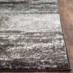 Adirondack Silver/Black 8 ft. x 10 ft. Solid Distressed Area Rug by SAFAVIEH 18 Adirondack Silver/Black 8 ft. x 10 ft. Solid Distressed Area Rug by SAFAVIEH -SAFAVIEH Shop silver black safavieh area rugs adr112a 8 fa 1000