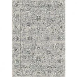 Ancient Garden Silver/Grey 8 ft. x 11 ft. Indoor Area Rug by Dynamic Rugs