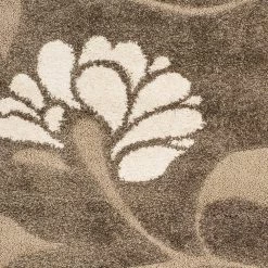 Florida Shag Smoke/Beige 9 ft. x 12 ft. Solid Floral Area Rug by SAFAVIEH -SAFAVIEH Shop smoke beige safavieh area rugs sg459 7913 9 66 1000