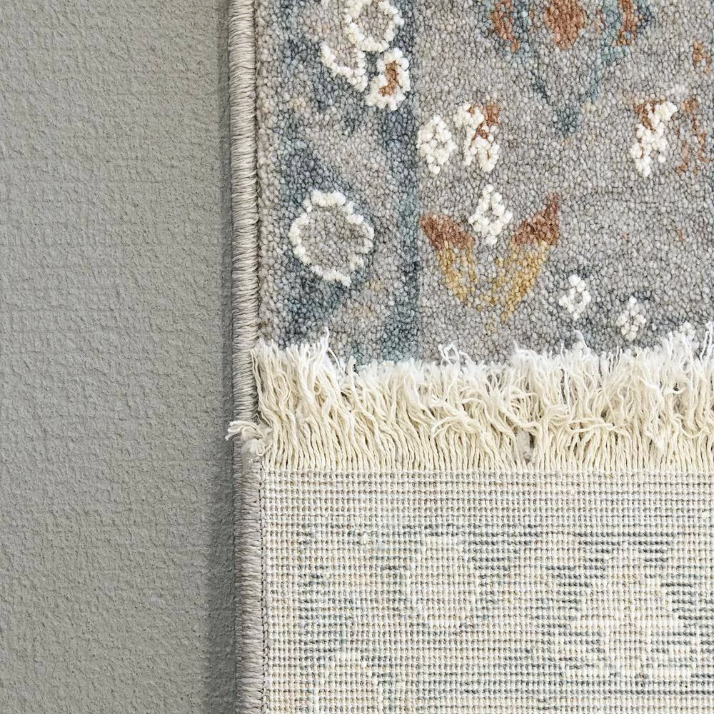 Sidra Soft Pewter/Multi 5 ft. 3 in. X 7 ft. 7 in. Persian Area Rug by Dynamic Rugs 3 Sidra Soft Pewter/Multi 5 ft. 3 in. X 7 ft. 7 in. Persian Area Rug by Dynamic Rugs - Image 3