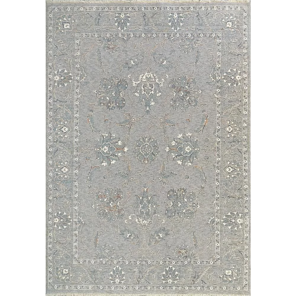 Sidra Soft Pewter/Multi 5 ft. 3 in. x 7 ft. 7 in. Persian Area Rug by Dynamic Rugs 1 Sidra Soft Pewter/Multi 5 ft. 3 in. x 7 ft. 7 in. Persian Area Rug by Dynamic Rugs
