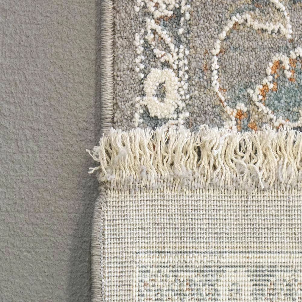 Sidra Soft Pewter/Multi 5 ft. 3 in. x 7 ft. 7 in. Persian Area Rug by Dynamic Rugs 3 Sidra Soft Pewter/Multi 5 ft. 3 in. x 7 ft. 7 in. Persian Area Rug by Dynamic Rugs - Image 3