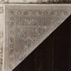 Vintage Stone/Mouse 10 ft. x 14 ft. Border Area Rug by SAFAVIEH 13 Vintage Stone/Mouse 10 ft. x 14 ft. Border Area Rug by SAFAVIEH -SAFAVIEH Shop stone mouse safavieh area rugs vtg168 3410 10 66 1000