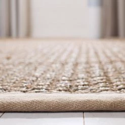 Natural Fiber Tan/Beige 9 ft. x 12 ft. Border Area Rug by SAFAVIEH -SAFAVIEH Shop tan beige safavieh area rugs nf114a 9 4f 1000