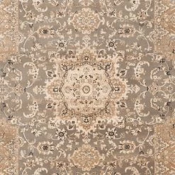Vintage Taupe/Black 8 ft. x 11 ft. Antique Medallion Area Rug by SAFAVIEH 10 Vintage Taupe/Black 8 ft. x 11 ft. Antique Medallion Area Rug by SAFAVIEH -SAFAVIEH Shop taupe black safavieh area rugs vtg574d 8 77 1000
