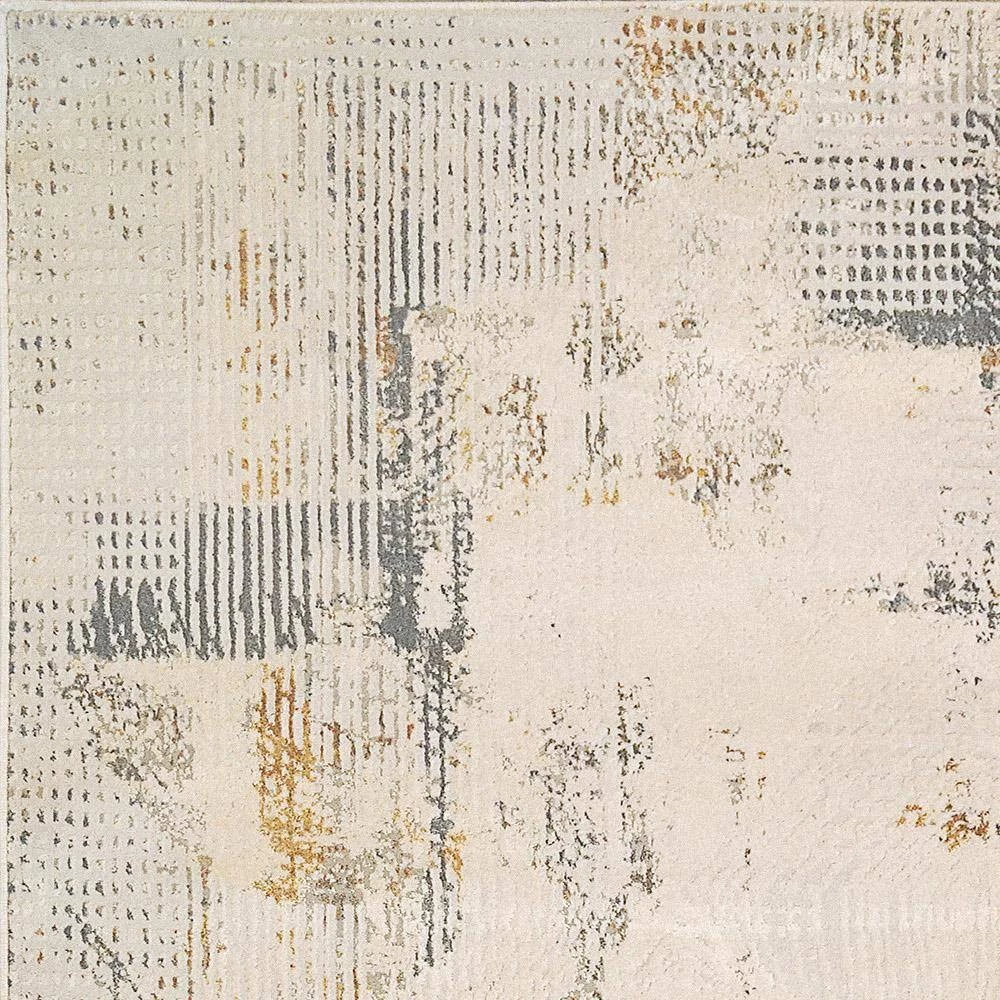 Elixir Taupe/Grey/Navy/Gold 5 ft. 3 in. x 7 ft. 7 in. Abstract Area Rug by Dynamic Rugs 2 Elixir Taupe/Grey/Navy/Gold 5 ft. 3 in. x 7 ft. 7 in. Abstract Area Rug by Dynamic Rugs - Image 2
