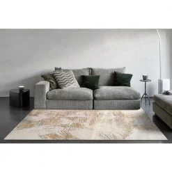 Elixir Taupe/Grey/Navy/Gold 6 ft. x 9 ft. Abstract Area Rug by Dynamic Rugs -SAFAVIEH Shop taupe grey navy gold dynamic rugs area rugs ei7105169897 31 1000