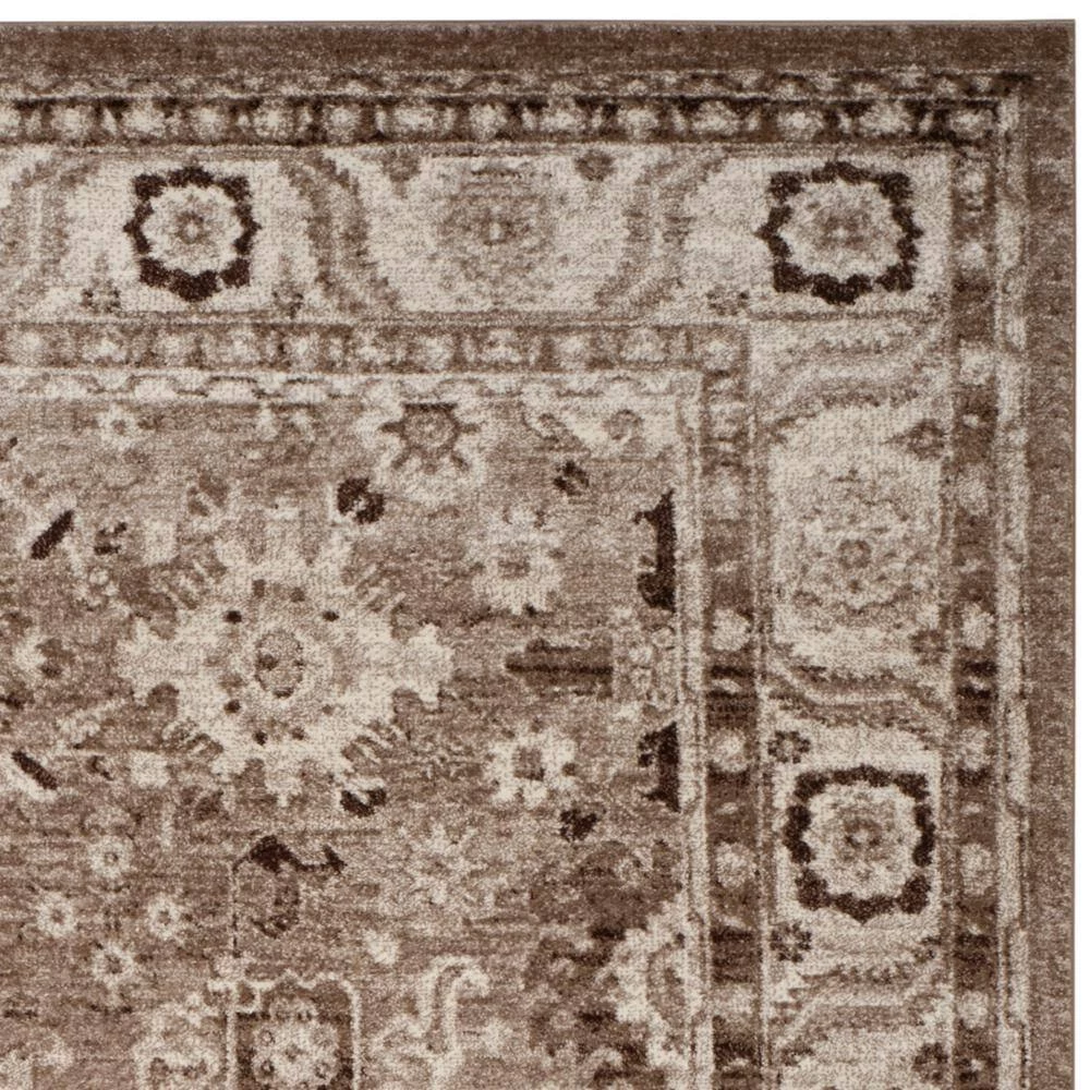 Vintage Hamadan Taupe 8 ft. x 10 ft. Border Area Rug by SAFAVIEH 6 Vintage Hamadan Taupe 8 ft. x 10 ft. Border Area Rug by SAFAVIEH - Image 6