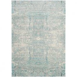Mystique Teal/Multi 9 ft. x 12 ft. Floral Area Rug by SAFAVIEH