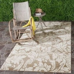 Amherst Wheat/Beige 9 ft. x 12 ft. Floral Geometric Area Rug by SAFAVIEH 19 Amherst Wheat/Beige 9 ft. x 12 ft. Floral Geometric Area Rug by SAFAVIEH -SAFAVIEH Shop wheat beige safavieh area rugs amt425s 9 31 1000