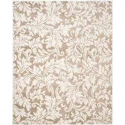 Amherst Wheat/Beige 9 ft. x 12 ft. Floral Geometric Area Rug by SAFAVIEH